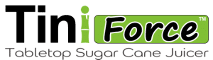 sugarcane juicer TiniForce logo