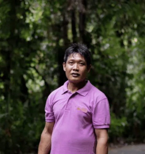 sugarcane juicer Malaysia customer man Zulkifli