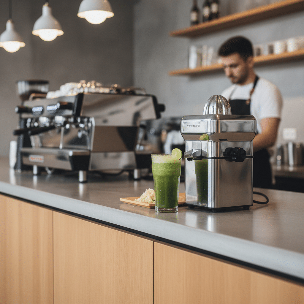 Optimizing Cafe Workflow: Integrating Compact Sugarcane Machines into Limited Spaces