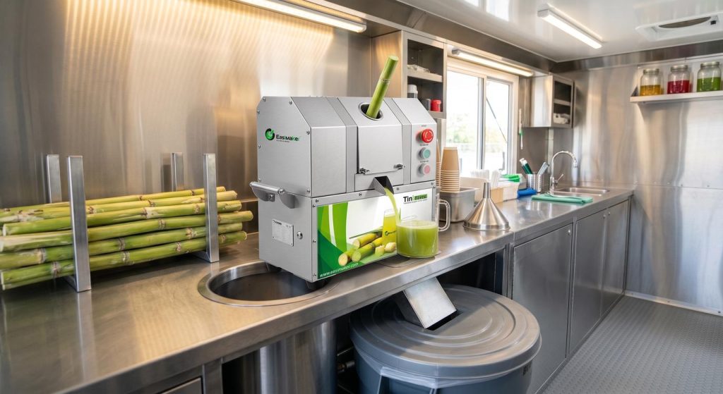 Integrating Sugarcane Juicers into Food Trucks: Power and Space Requirements