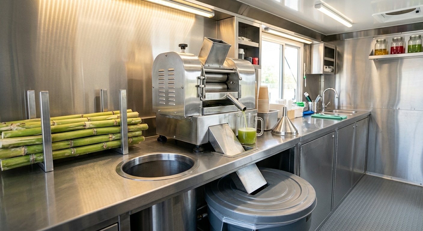 Integrating Sugarcane Juicers into Food Trucks: Power and Space Requirements
