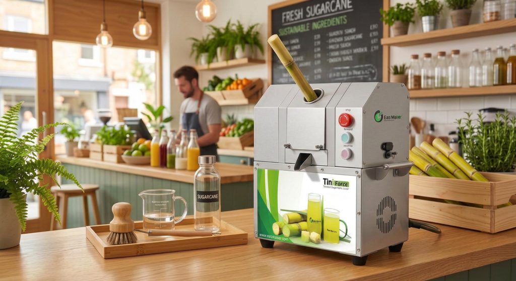 Water-Saving Techniques for Cleaning Commercial Sugarcane Juicers