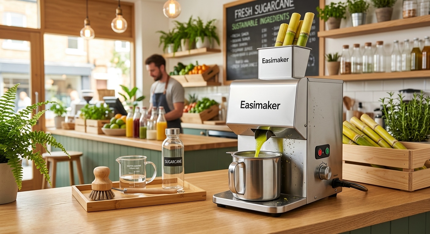Water-Saving Techniques for Cleaning Commercial Sugarcane Juicers