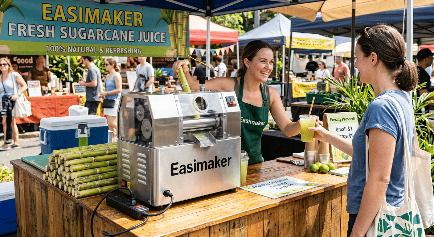 Maximizing Weekend Profits: A Guide to Selling Sugarcane Juice at Farmers Markets