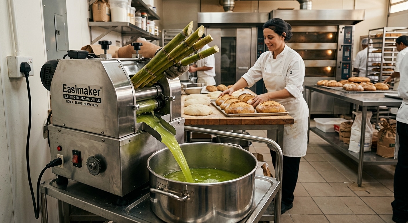 Beyond Beverages: Using Fresh Sugarcane Juice as a Natural Sweetener in Commercial Baking