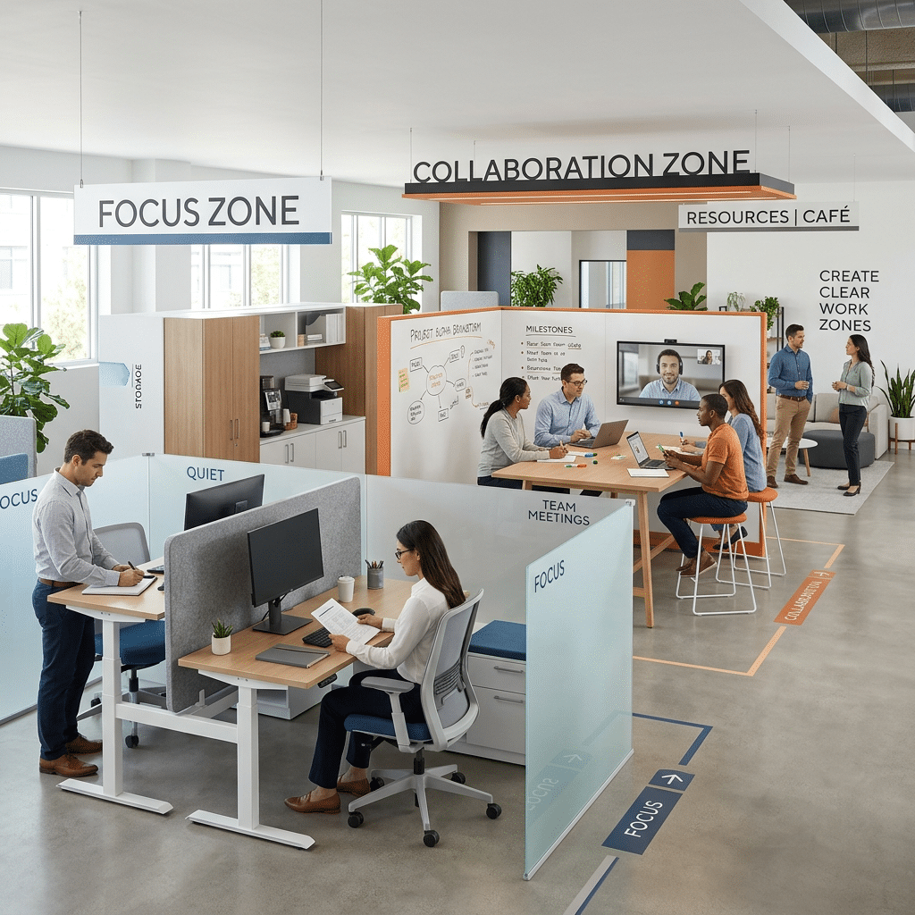 Create Clear Work Zones