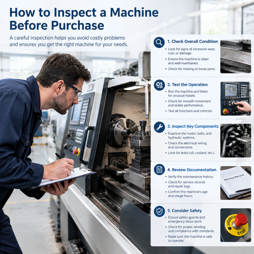 How to Inspect a Machine Before Purchase