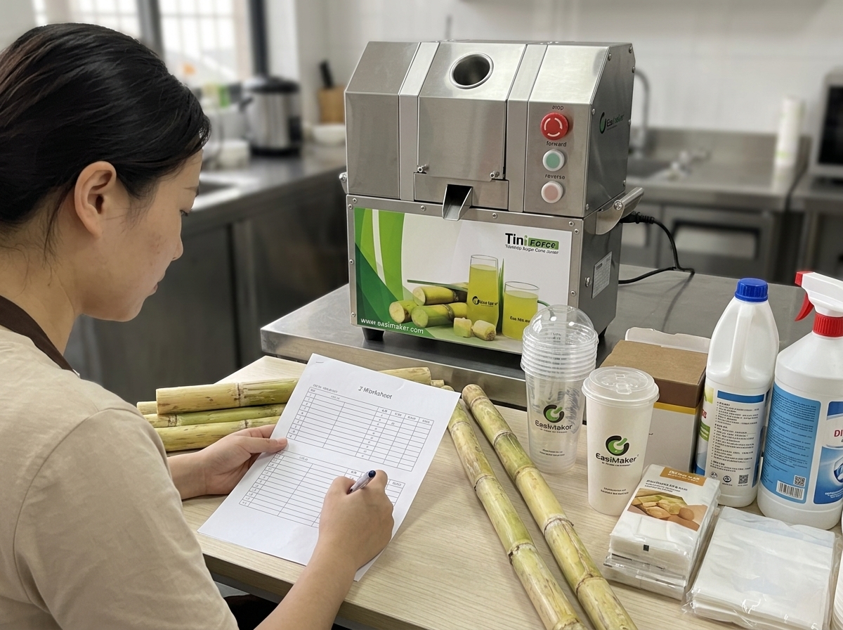 Working capital planning beside sugarcane juice supplies
