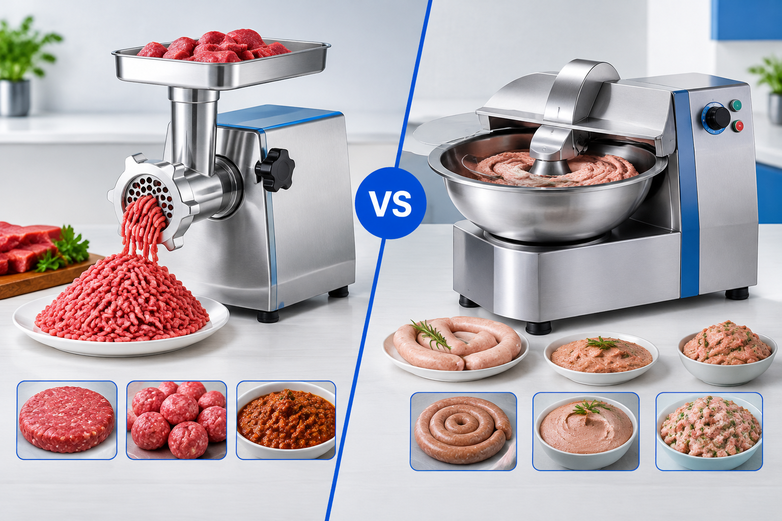 Bowl Cutter Chopper vs Meat Grinder: The Direct Answer