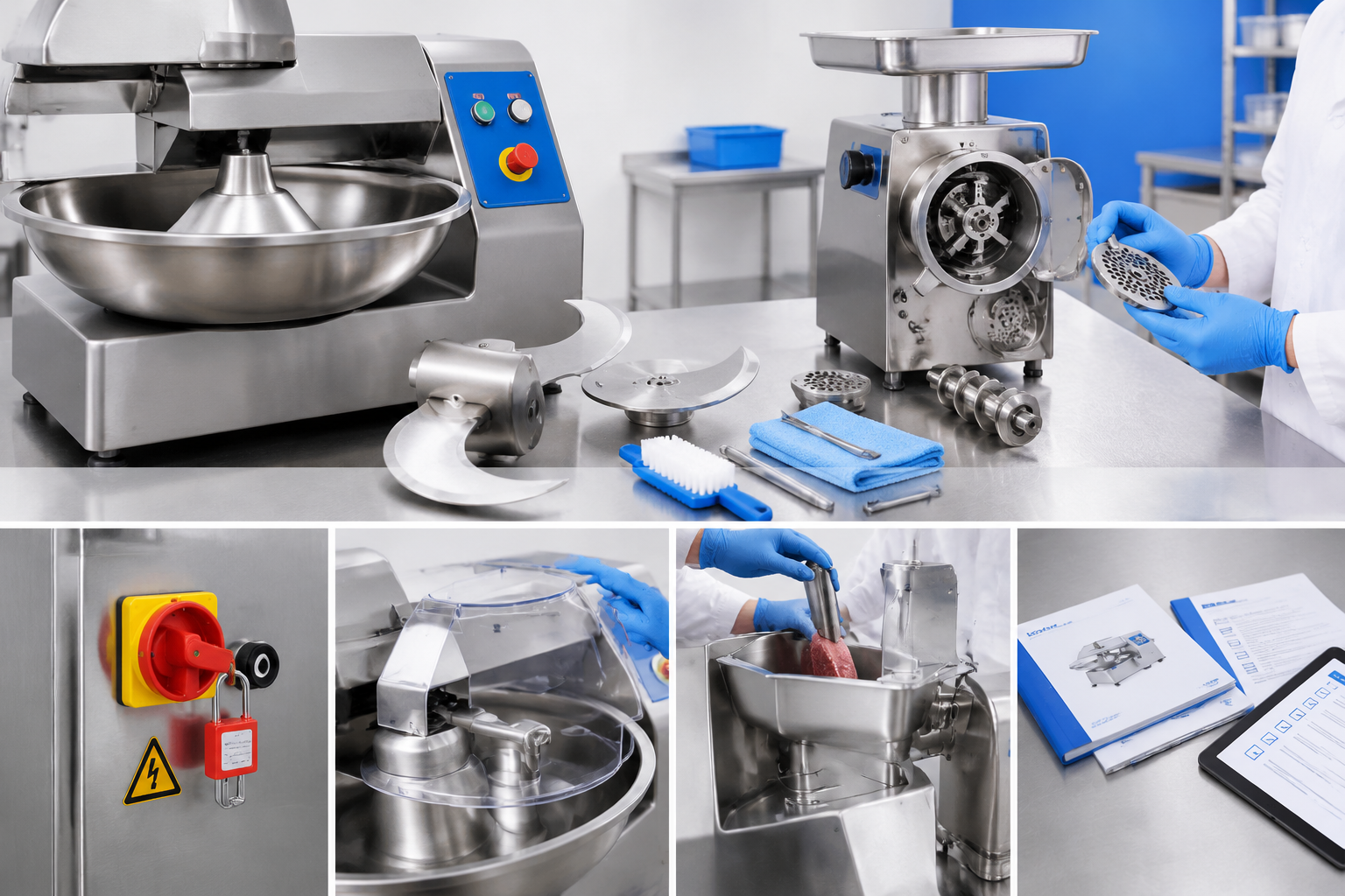 Check Cleaning Access and Operator Safeguards